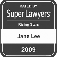Jane Lee, Super Lawyers Rising Stars, 2009